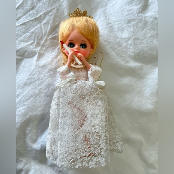 Vintage Christmas Angel Tree Topper~ Original Box~ Marshall Fields - Picture 1 of 12